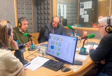 Debate sobre a Ligação de Alta Velocidade Porto-Vigo na ‘Antena Minho’.