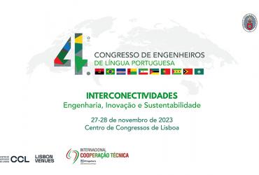 IP Engenharia parceira do 4º Congresso de Engenheiros de Língua Portuguesa