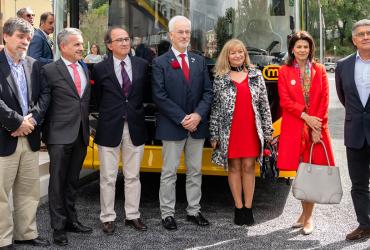 Praça 25 de Abril inaugurada em Coimbra no âmbito das obras do Metrobus