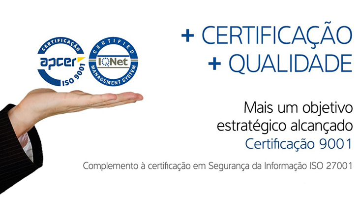 IP Telecom obtém certificação ISO 9001:2015