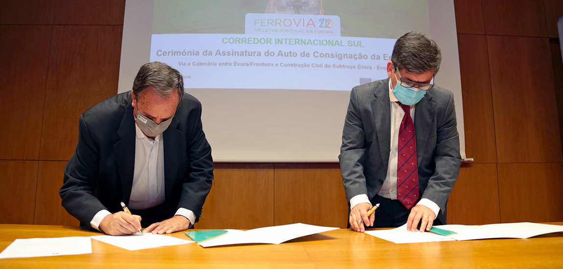 Nova Linha de Évora está Integralmente em Fase de Obra