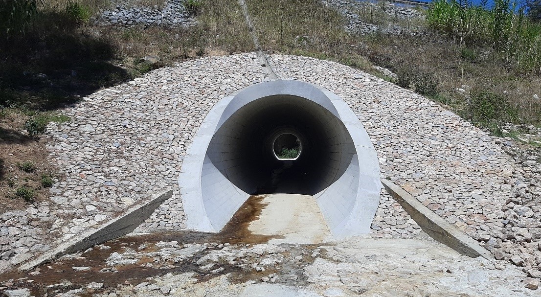 Finalizada a Reabilitação de Passagem Hidráulica 2