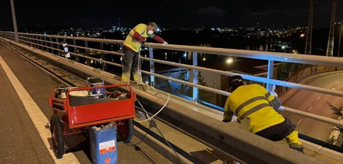 Conclusão de Empreitada na Ponte do Freixo