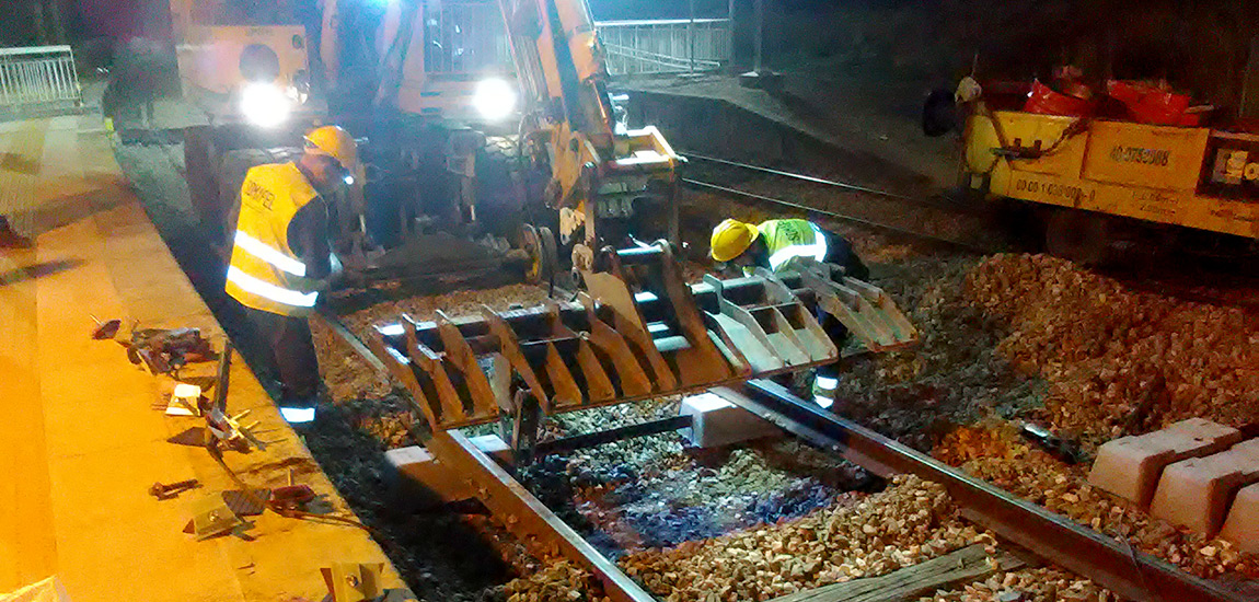 Obras no Ramal de Tomar