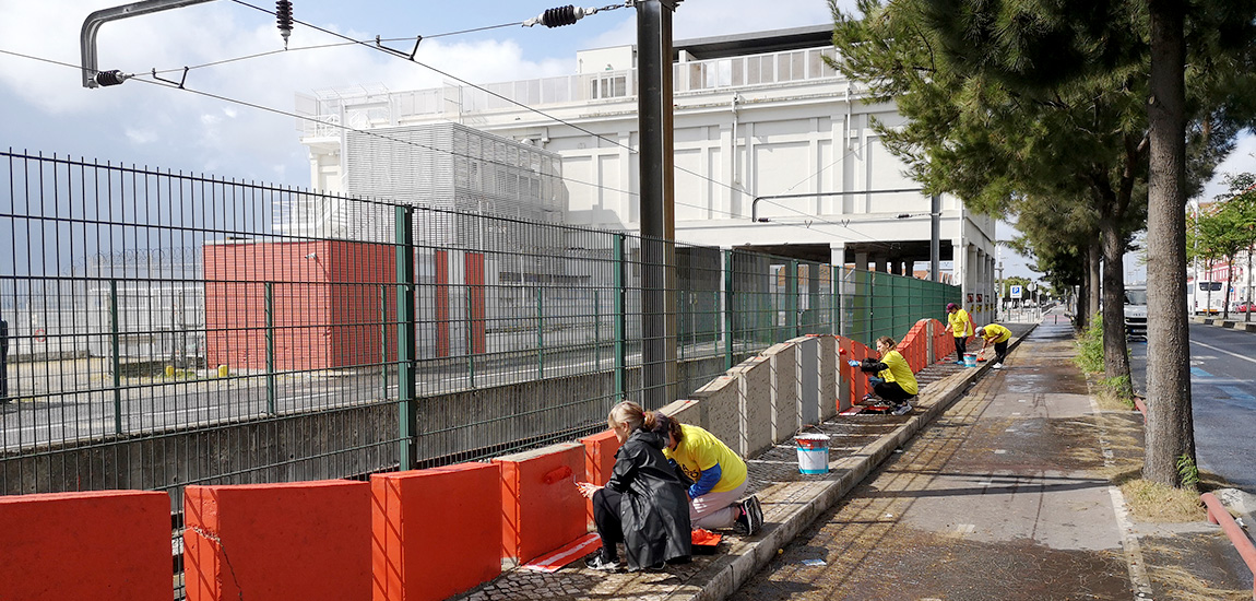 IP associa-se ao Projeto "Alfa Bravo" e torna Lisboa mais colorida