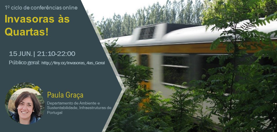 Gerir invasoras nas estradas e caminhos de ferro | 15 de junho às 21h00