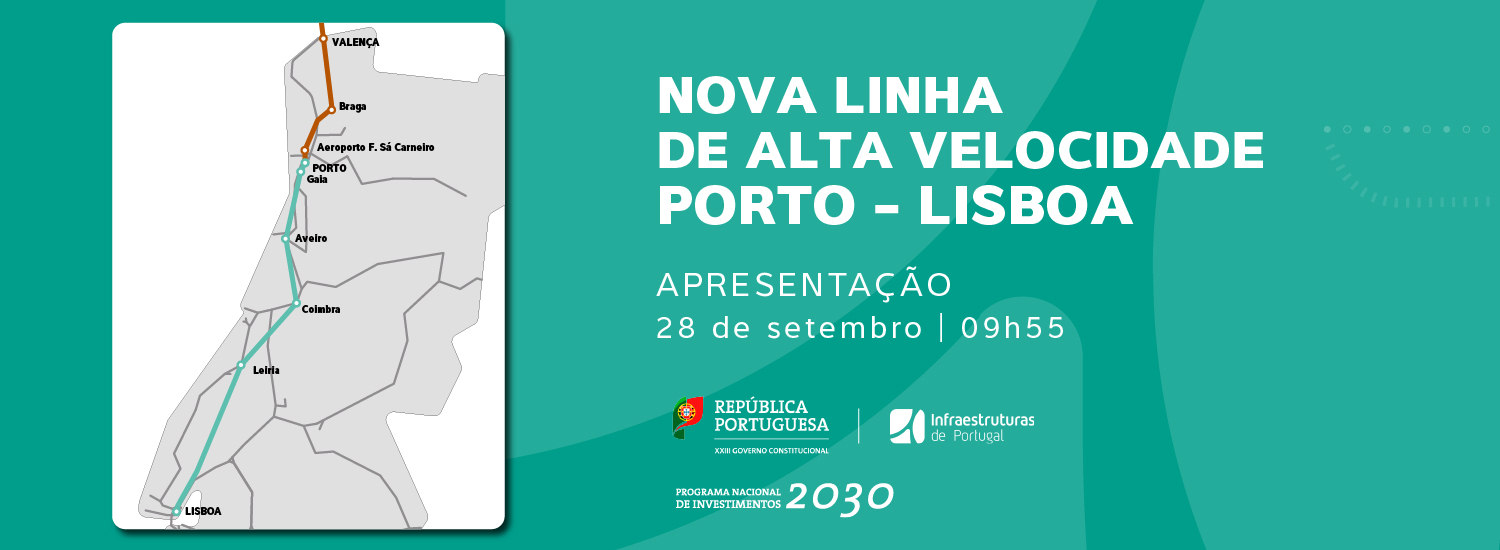 Apresentação da Linha de Alta Velocidade Porto - Lisboa 