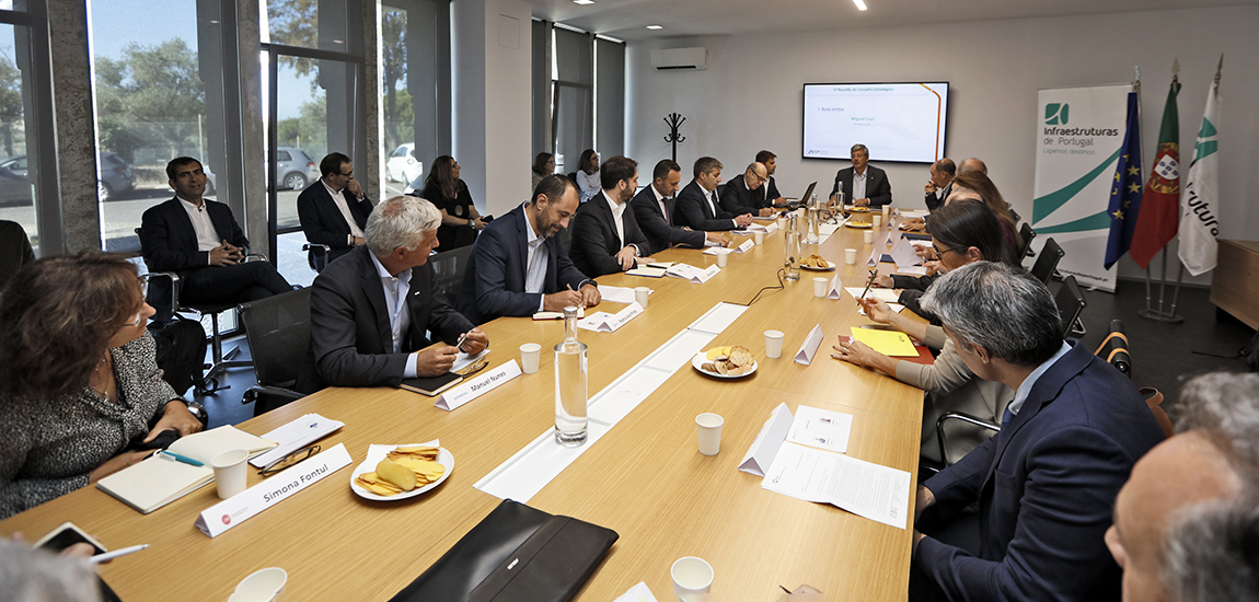 1ª reunião do novo Conselho Estratégico da Plataforma Ferroviária Portuguesa
