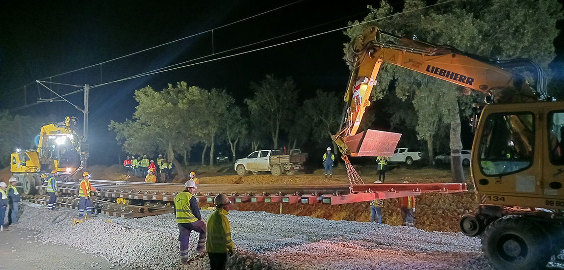 Estudantes da 1ª Pós-Graduação em Engenharia Ferroviária do ISEL visitam os trabalhos na futura estação de Abela, na Linha de Sines