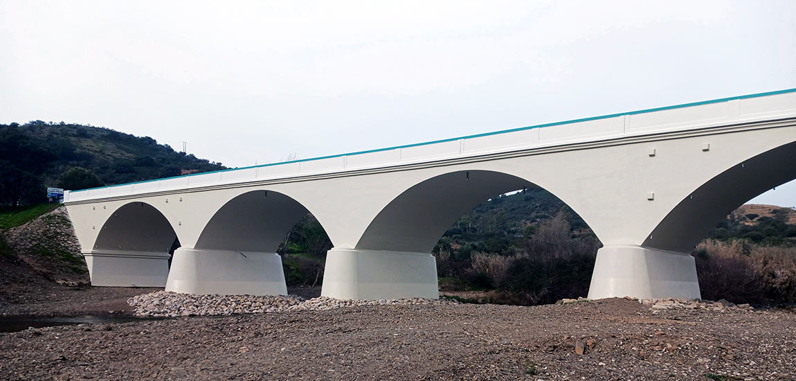Reabilitação e Reforço da Ponte da Foupana, EN122