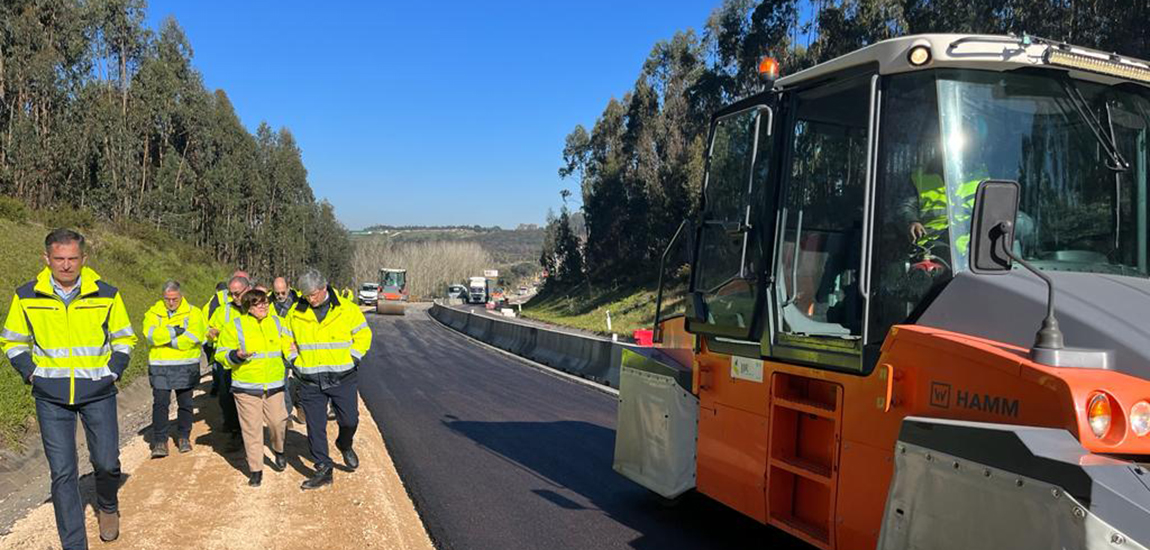Visita à empreitada de beneficiação do IC2