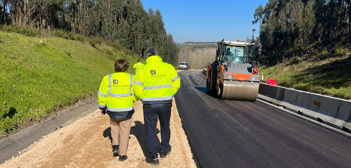 Visita à empreitada de beneficiação do IC2