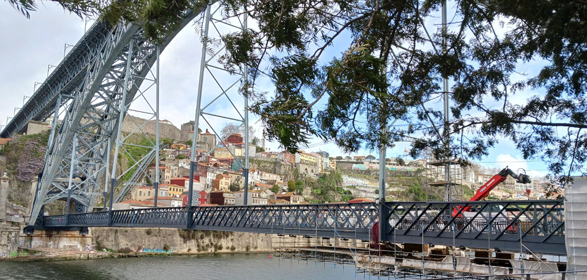 Reabertura do tabuleiro inferior da Ponte Luiz I