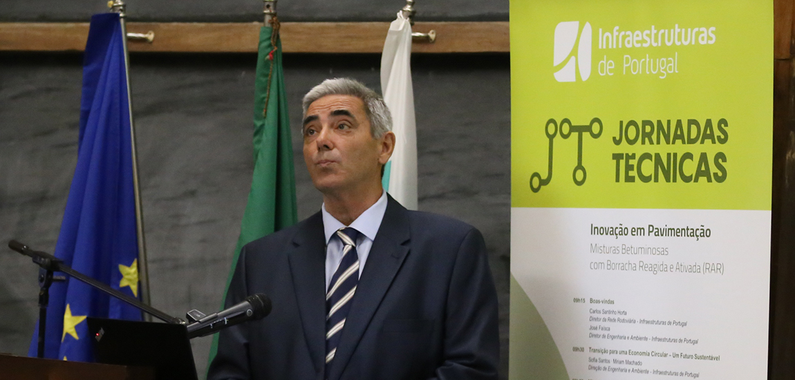 IP organiza 2as Jornadas Técnicas de Inovação em Pavimentação – Misturas Betuminosas com Borracha Reagida e Ativada (RAR).