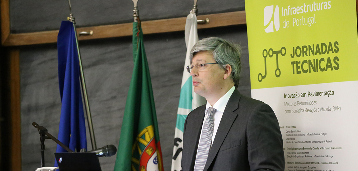 IP organiza 2as Jornadas Técnicas de Inovação em Pavimentação – Misturas Betuminosas com Borracha Reagida e Ativada (RAR).