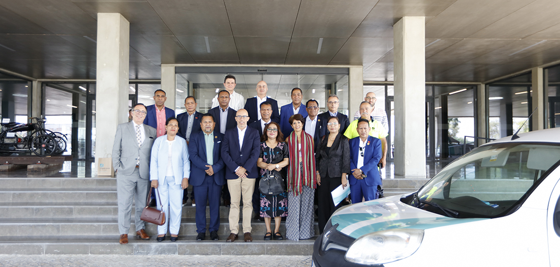 Imagem - Delegação Comissão de Infraestruturas Parlamento Timor-Leste