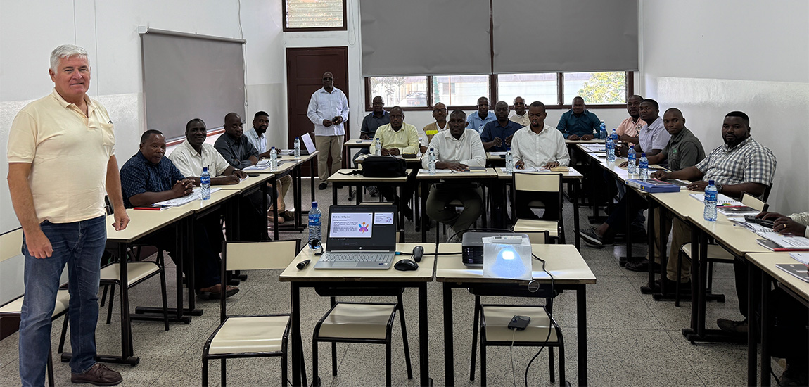 novos inspetores ferroviários em Moçambique 