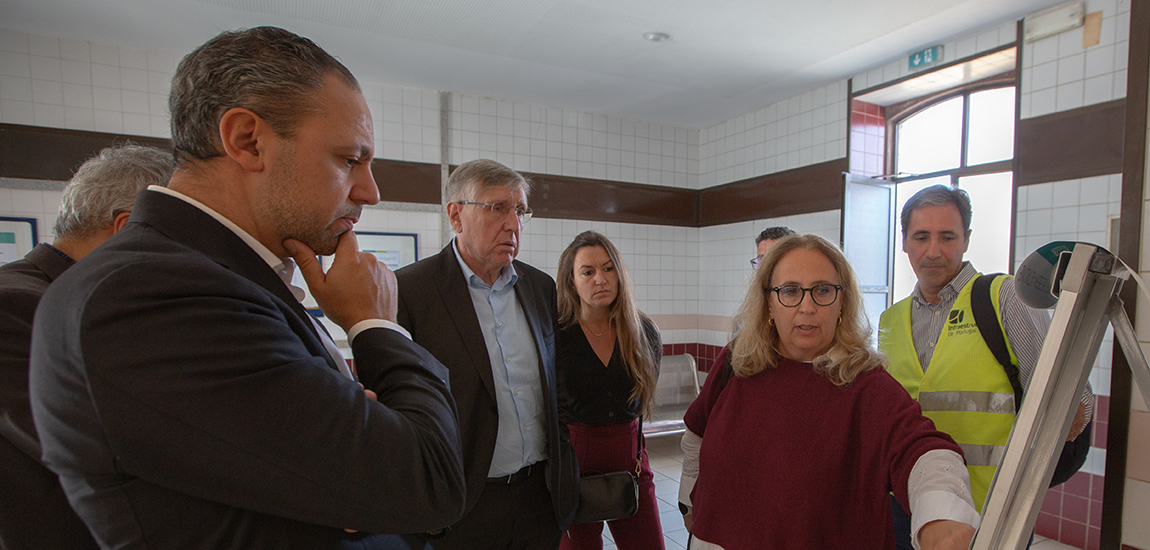 Apresentação da Modernização da Linha da Beira Alta - Troço Pampilhosa-Vilar Formoso, na Estação de Mortágua   