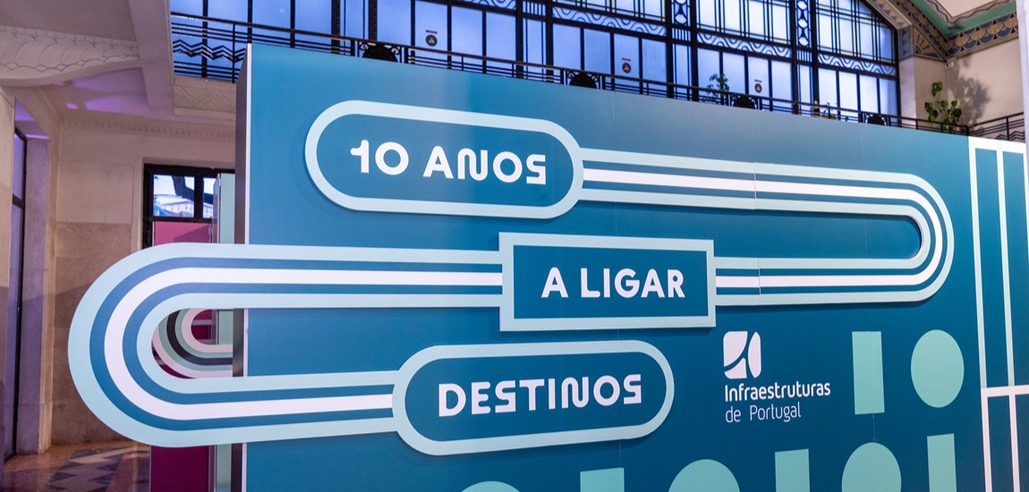 Infraestruturas de Portugal celebra 10 anos com exposição