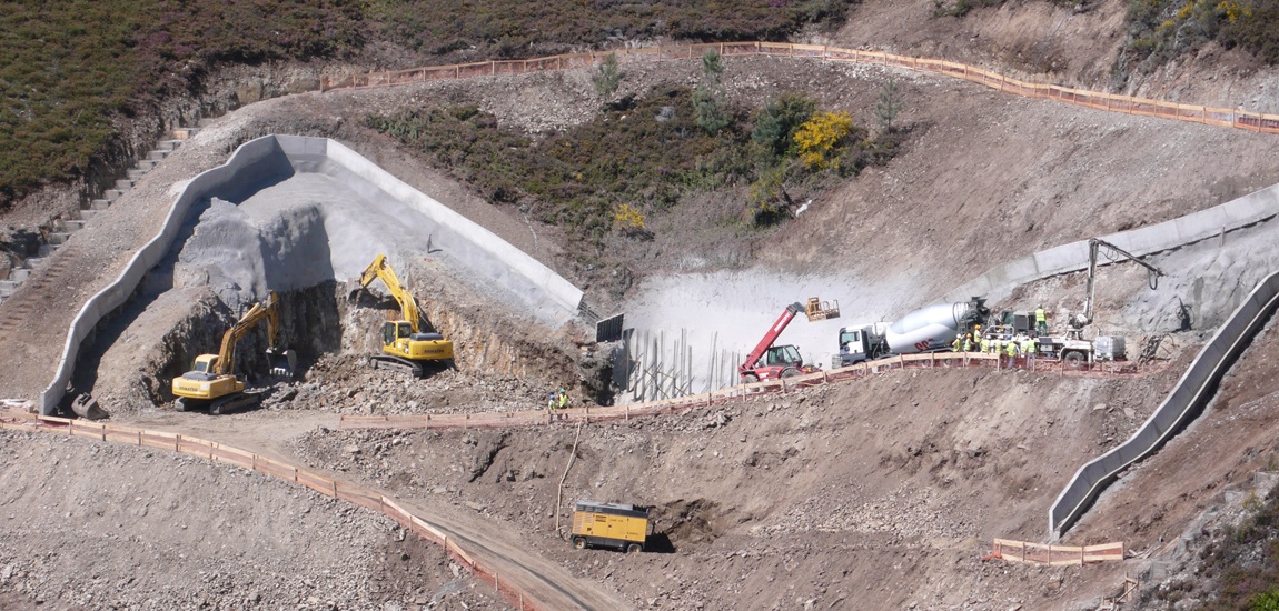 Obras Túnel Marão
