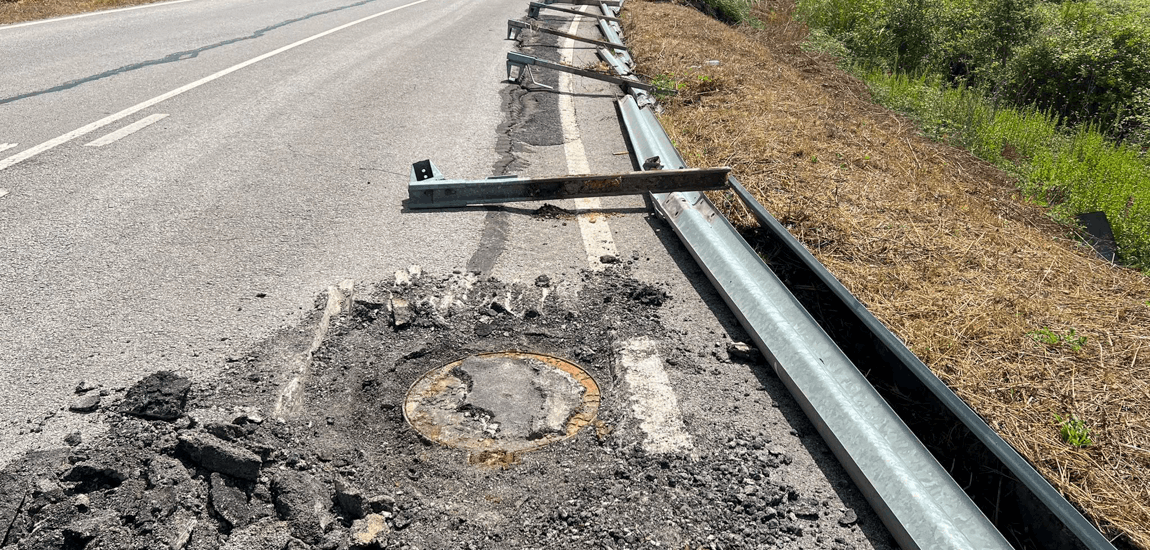 Reforço da plataforma rodoviária