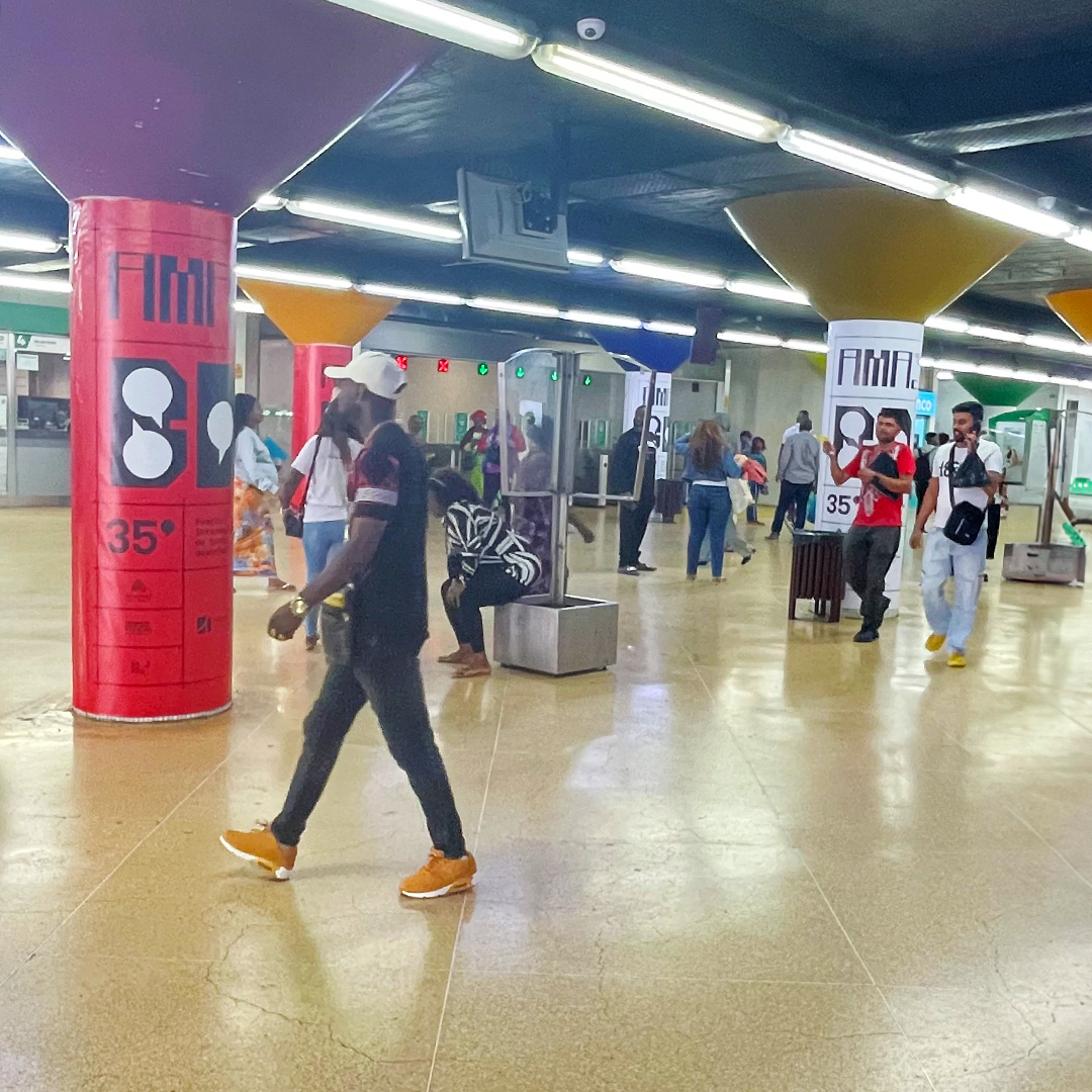 Vinis do Amadora BD na Estação da Amadora