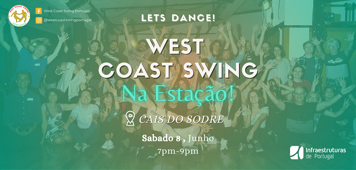 West Coast Swing, na Estação do Cais do Sodré