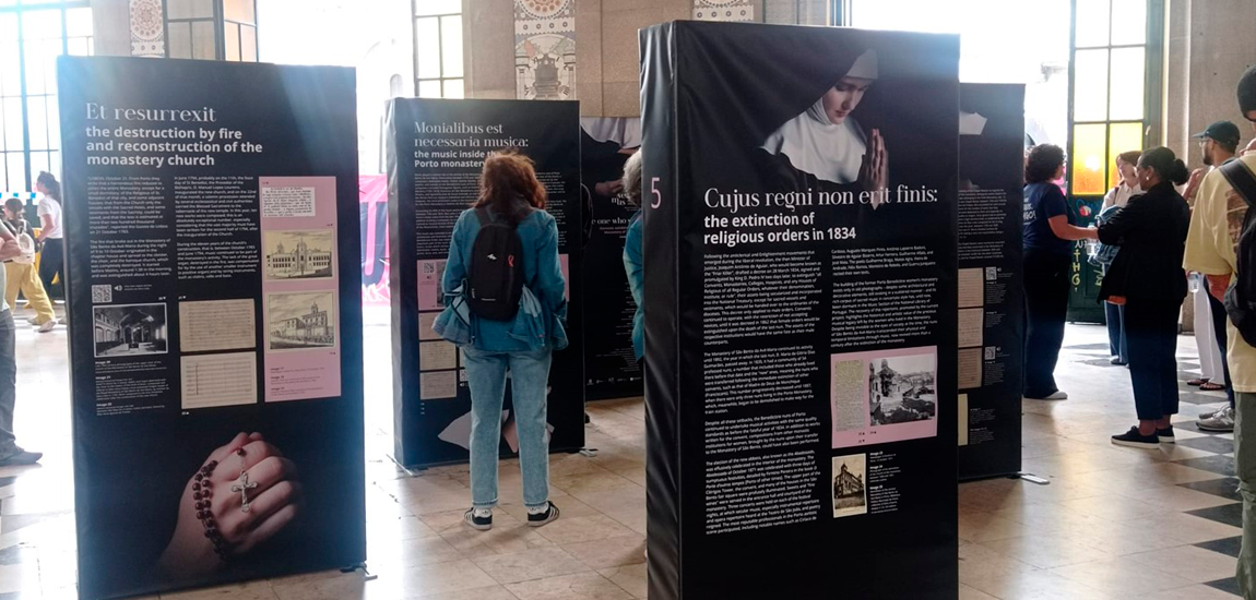 Exposição ‘Quem canta reza duas vezes’ em São Bento