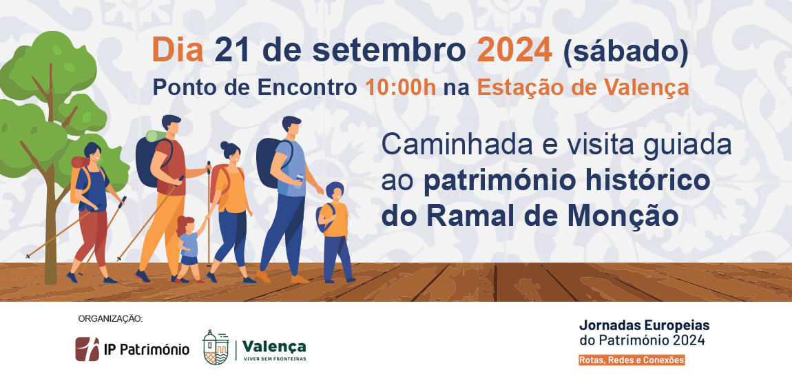 Fotografia da Visita Guiada ao visita guiada ao património histórico do Ramal de Monção