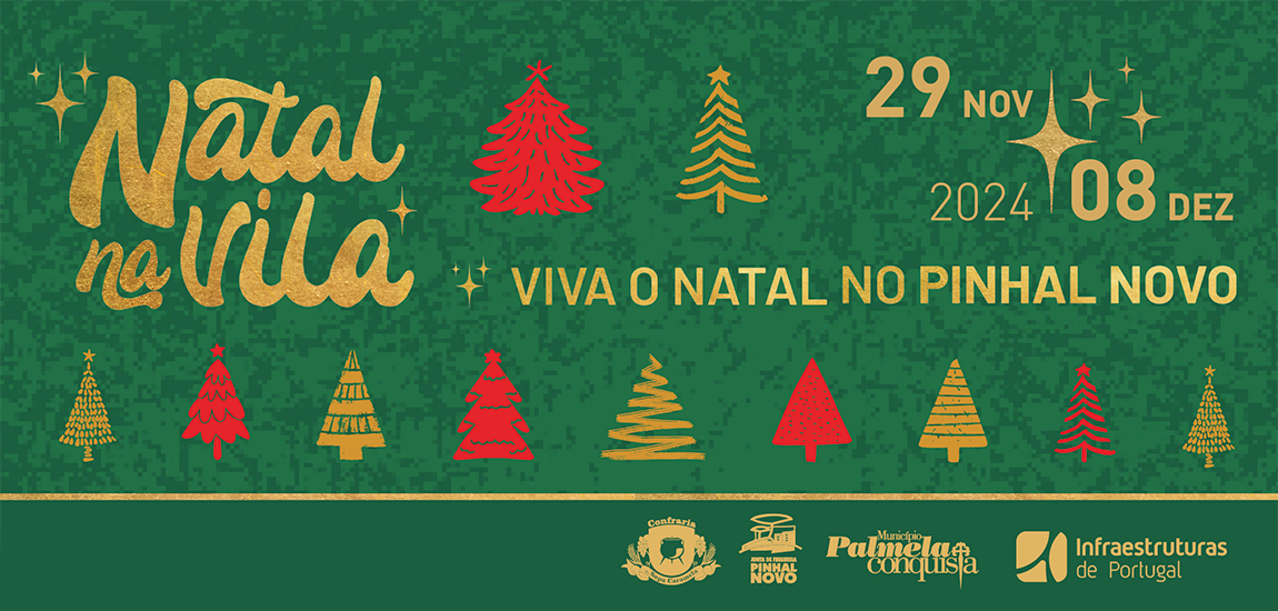 Natal na Vila na Estação de Pinhal Novo