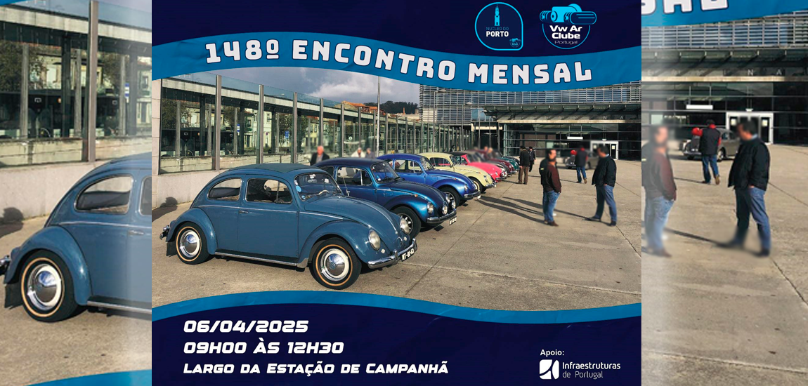 148º Encontro de Viaturas Clássicas no Largo de Campanhã