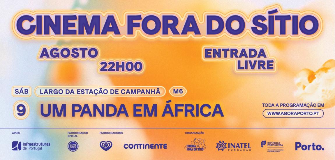 “Cinema fora do sítio” regressa ao Largo da Estação de Campanhã