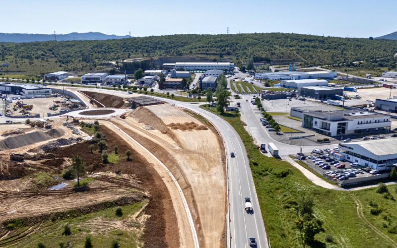Acesso do Parque Empresarial de Camporês ao IC8 (Ansião)