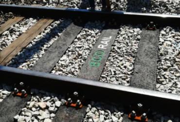 1.ª instalação piloto – Linha de acesso à triagem, no Entroncamento