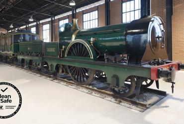 Museu Nacional Ferroviário reabre ao público