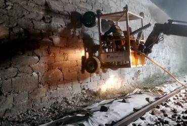 Concluído o Reforço de Muro de Suporte na Linha do Douro