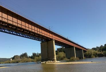 Reforço das fundações da Ponte da Praia do Ribatejo
