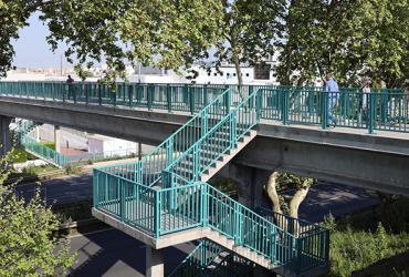 Concluída a obra na Passagem Superior de Peões na EN117