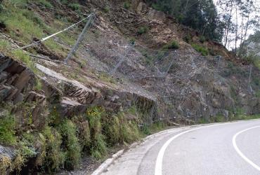 Finalizada a instalação de barreira de proteção na EN342