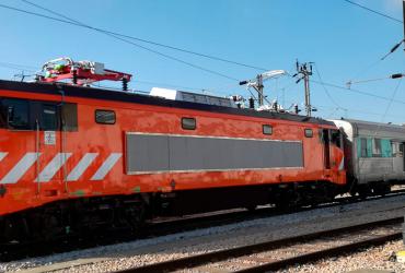 Ensaios dinâmicos de catenária na Linha do Minho