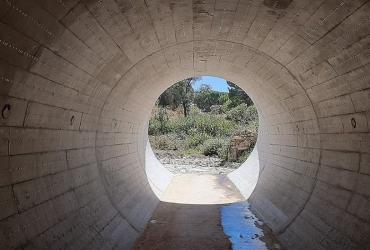 Finalizada a Reabilitação de Passagem Hidráulica 1