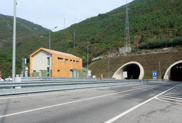 Entrada do Túnel do Marão