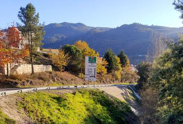 talude de aterro na EN15