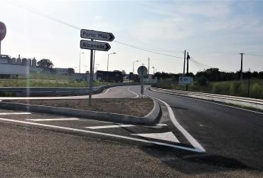 parte do troço reabilitado entre Alcanede e Santarém