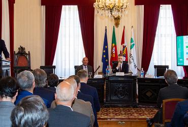 Construção do troço do IC35 entre Penafiel e Rans.