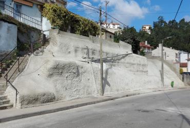 Conclusão da Empreitada de Estabilização e Reforço de Muro de Suporte em Gondomar.