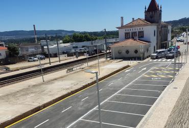 Novo Parque de Estacionamento na Estação de Barcelos.