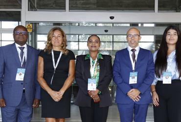 sessão de capacitação com Dirigentes de Moçambique