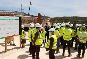 Primeiro-Ministro visita a Obra do Troço Freixo-Alandroal
