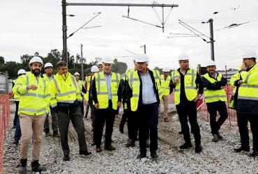Visita às obras em curso LBA - Mortágua
